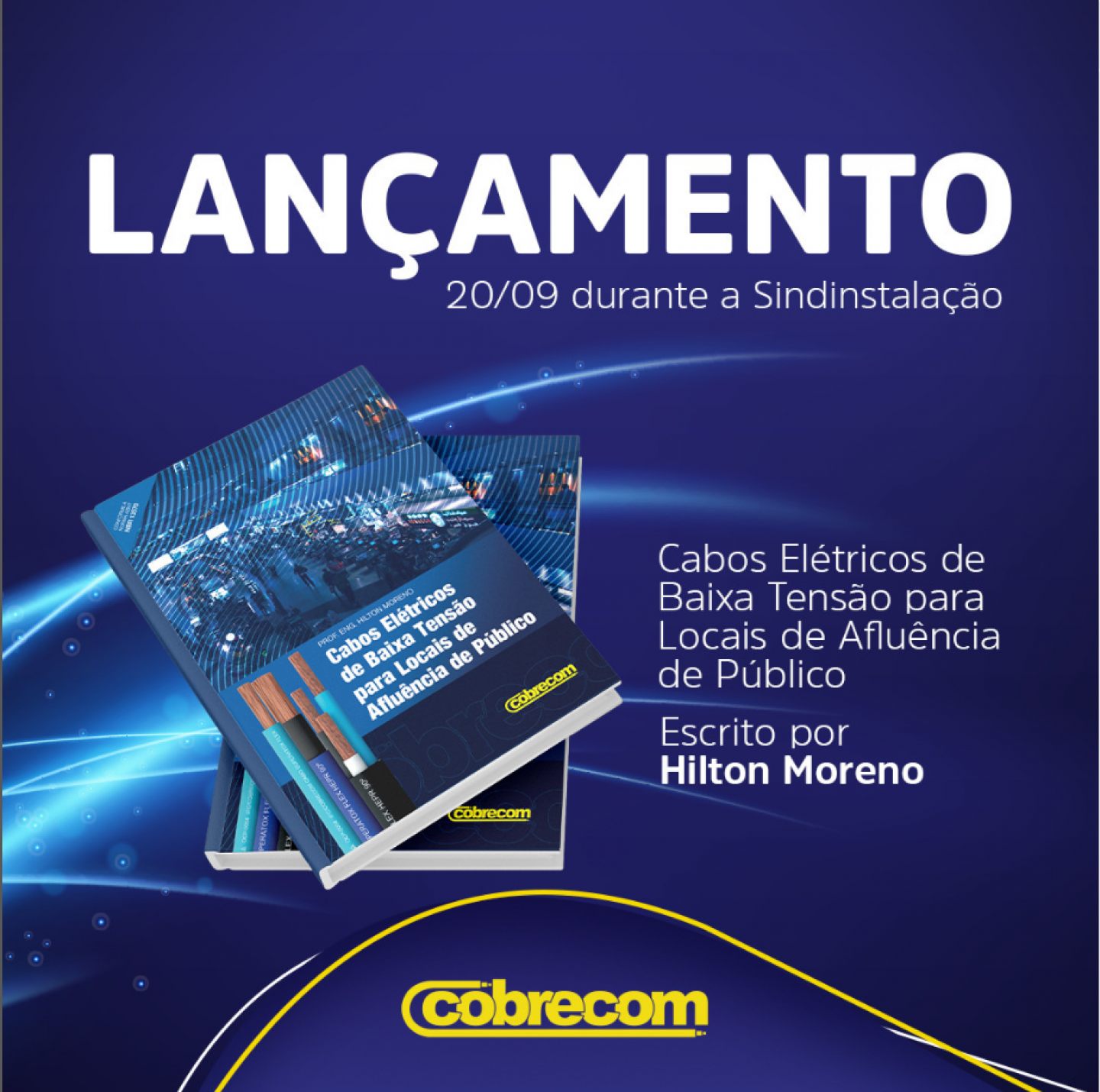 IFC/COBRECOM lança livro técnico sobre cabos não halogenados | Cobrecom