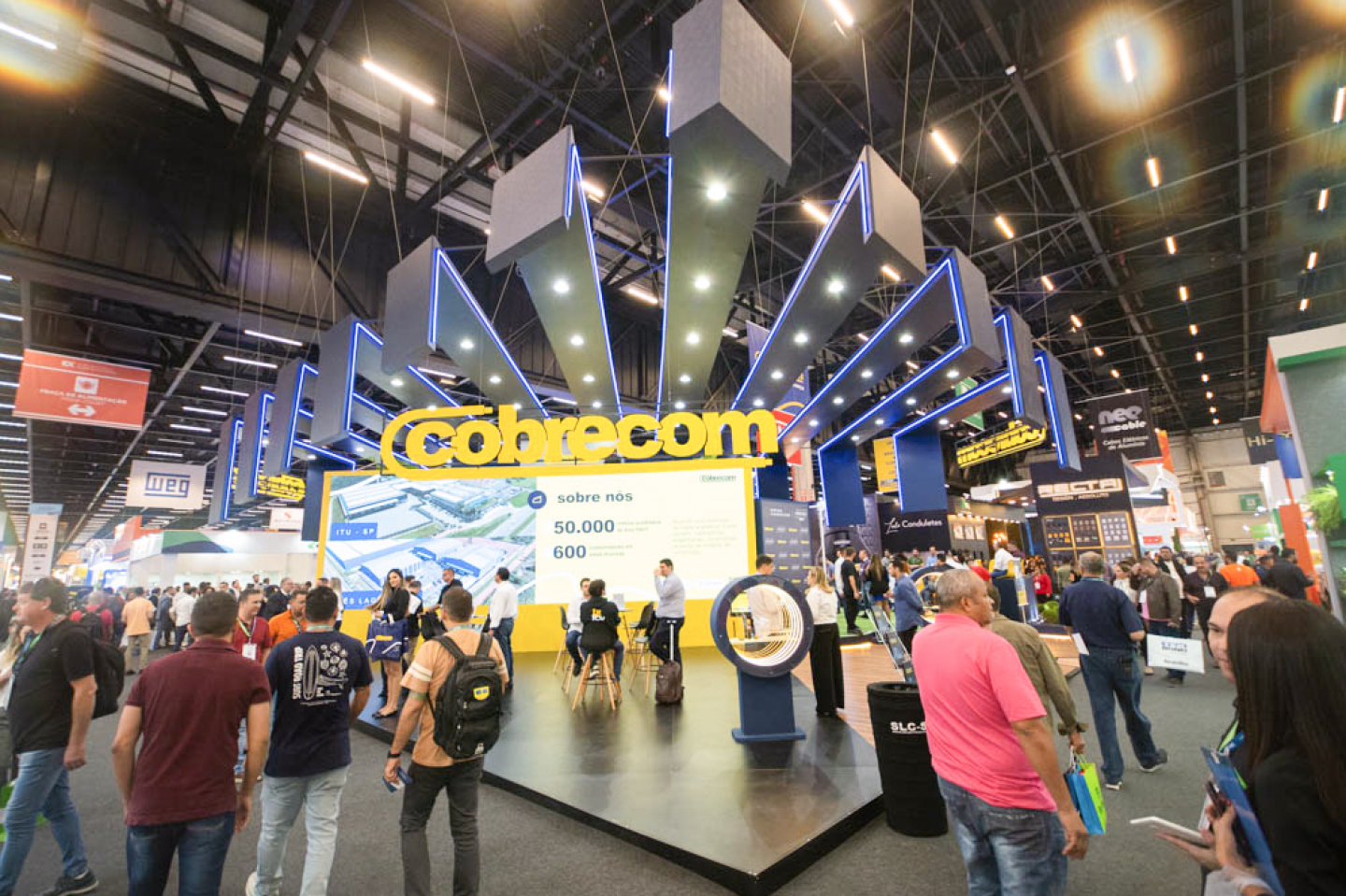COBRECOM faz balanço positivo de sua participação na Feicon 2023 | Cobrecom