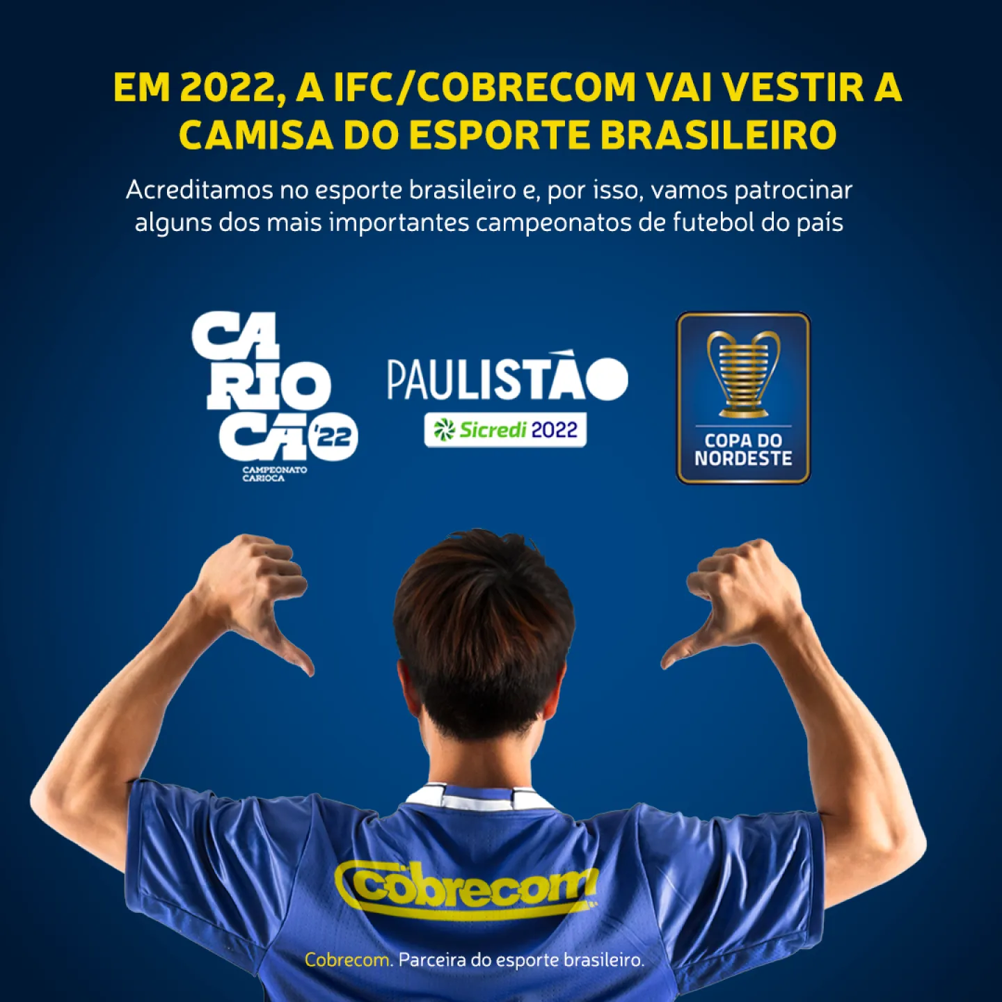 IFC/COBRECOM investe em campeonatos de futebol profissional | Cobrecom