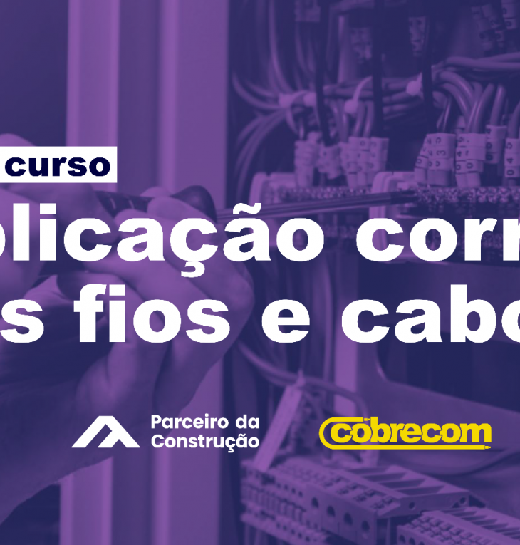 COBRECOM lança 2º curso na plataforma Parceiro da Construção