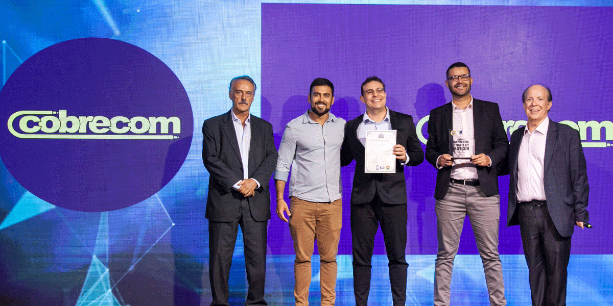 COBRECOM é uma das vencedoras do Prêmio Marketing Strategy Matcon 2024
