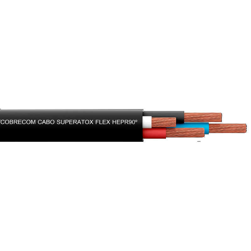 Cabo Superatox Flex HEPR 90ºC Multicondutores