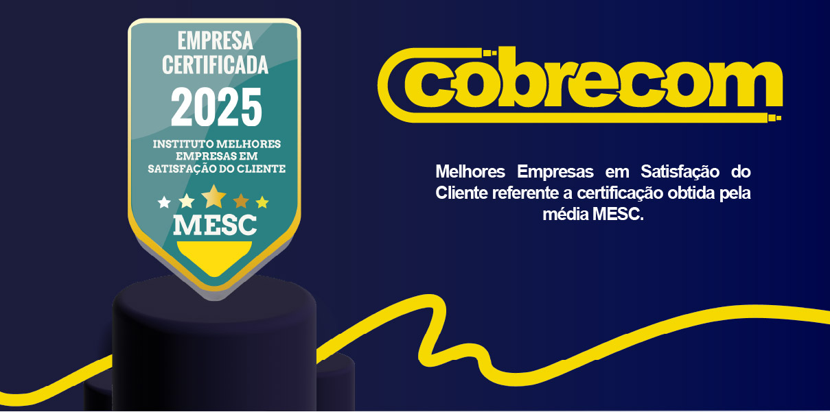 Cobrecom conquista selo MESC e consolida posição entre as empresas com maior satisfação do cliente