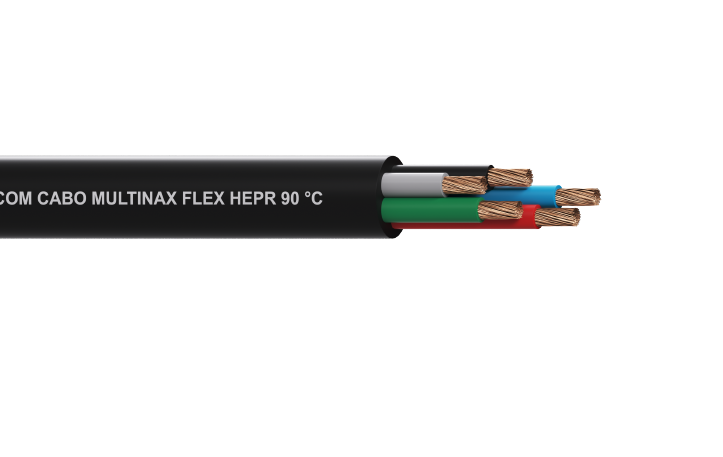 Cabo Multinax Flex HEPR 90°C 0,6 / 1 kV